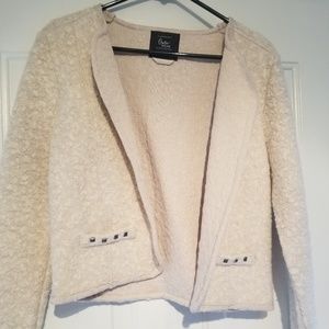 Beautiful beige wool blazer(junior)
